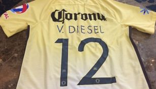 Así luce la camiseta de Vin Diesel del América