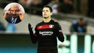 Chicharito previo a duelo del Leverkusen