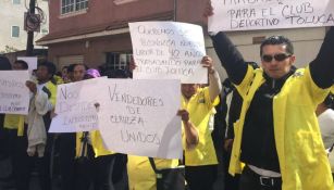 Trabjadores del Nemesio Díez reclaman al Toluca su despido 