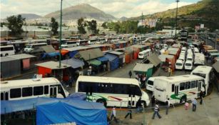 Unidades de transporte público en Indios Verdes