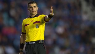 Fernando Hernández Gómez durante el Cruz Azul-Rayados