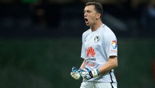 Marchesín festeja anotación de América contra Santos 