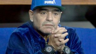 Maradona habla durante conferencia de prensa