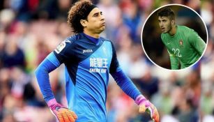 Guillermo Ochoa, en un juego con el conjunto español