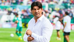 José Saturnino Cardozo en su etapa como DT de Jaguares en 2016