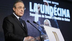 Florentino Pérez, en la presentación del libro de la Undécima