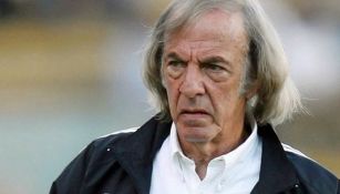 Menotti en un partido en su etapa como DT