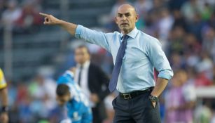 Paco Jémez dirige a sus jugadores