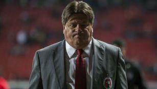 Miguel Herrera durante un partido de Xolos