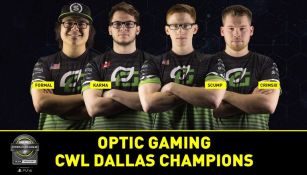 Con este llamado el equipo festejó el título del CWL Dallas