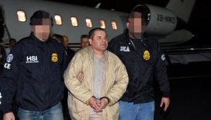 Guzmán, durante el proceso de extradición