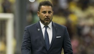 Antonio Mohamed en el partido contra América