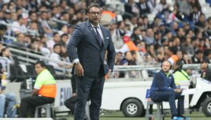 Antonio Mohamed en un encuentro de Rayados