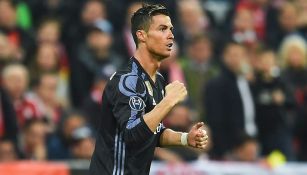 Cristiano Ronaldo aprieta el puño para celebrar su gol