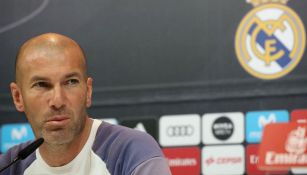 Zidane en conferencia de prens