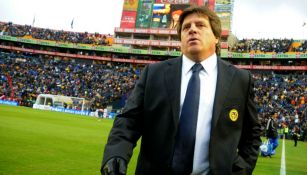 Miguel Herrera, previo a un partido contra Tigres