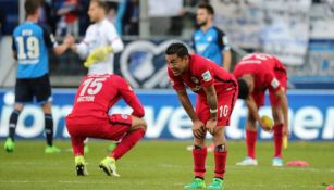 Marco Fabián estuvo en la cancha los 90' de juego