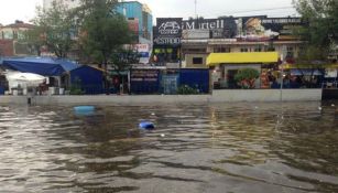 Inundaciones registradas en la Delegación Coyoacán