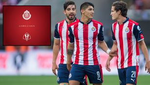 Jugadores de Chivas después de ganarle al Atlas