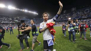 Ramos agradece el apoyo a la afición del Madrid