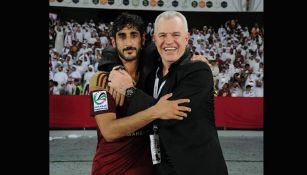 Javier Aguirre después de ganar la Copa de los Emiratos Árabes Unidos