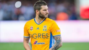 Gignac, durante un partido de Tigres