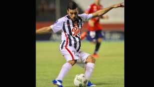 Antonio Bareiro, en un juego con el Libertad de Paraguay