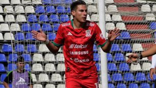 Mauro Laínez, durante un partido de Mineros