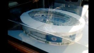 Maqueta del que podría ser la nueva casa del Cruz Azul