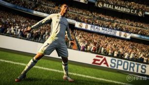 Cristiano Ronaldo celebra un gol en FIFA 18