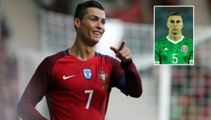 Cristiano Ronaldo celebra una anotación con Portugal 
