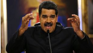 Nicolás Maduro durante un informe