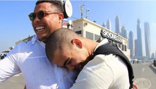 Ronaldo y su hijo, felices en Dubai