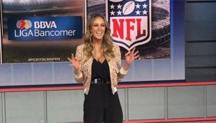 Vanessa Huppenkothen conduce un programa de NFL