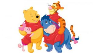 Winnie the Pooh y sus tiernos amigos