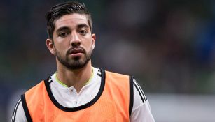 Rodolfo Pizarro previo a un juego del Tri