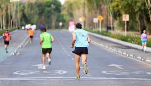 Participantes del Medio Maratón de la CDMX