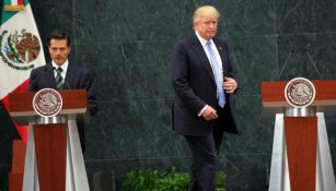 Peña Nieto y Trump en una reunión en México