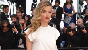 Amber Heard, según los expertos la mujer más linda del mundo, durante un evento