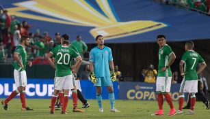 Selcción Mexicana se lamenta tras ser eliminada de Copa Oro