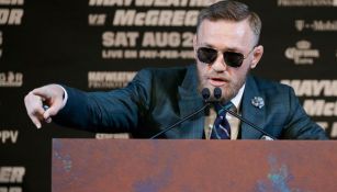 McGregor habla en conferencia de prensa desde Las Vegas