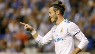 Gareth Bale, durante un juego con el Real Madrid