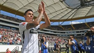 Salcedo, durante la presentación del equipo alemán