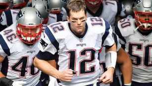 Tom Brady, previo a un juego de los Patriots 