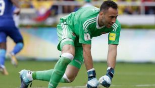 David Ospina, durante el juego en contra de Brasil