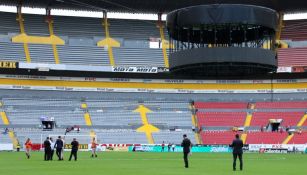 El Jalisco, previo a la cancelación del juego frente a Tigres