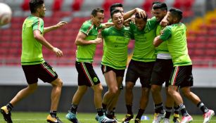 México disfruta del buen ambiente en sus entrenamientos 
