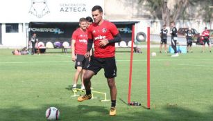 Márquez durante un entrenamiento de Atlas 