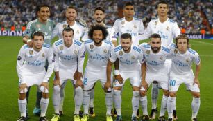 Once inicial del Real Madrid en Champions League