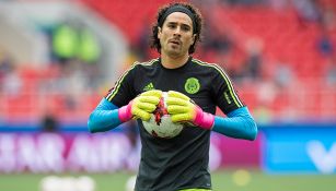 Ochoa, previo a un partido de la Selección Mexicana